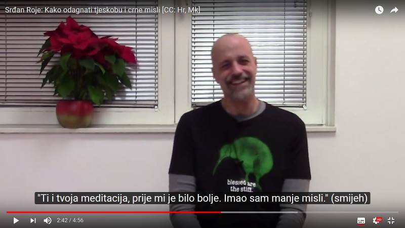 Prezime Roje Srđan Roje: Kako se riješiti tjeskobe i crnih misli? | Sensa