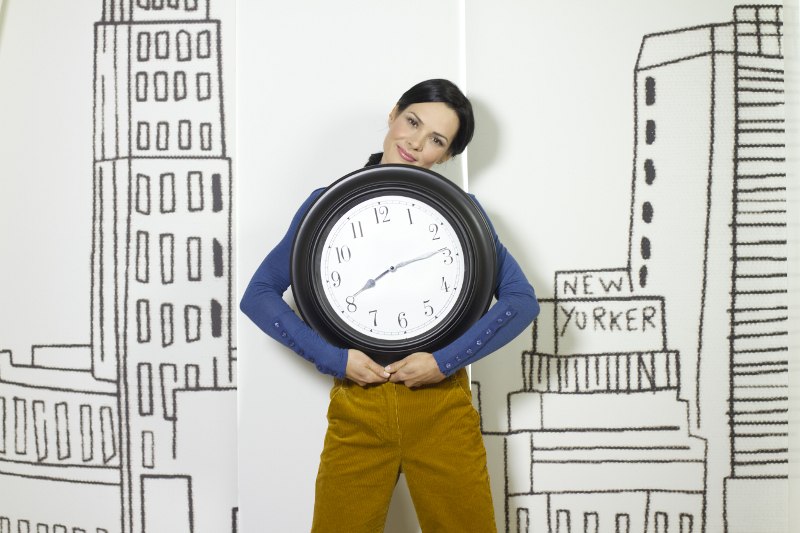 žena sat