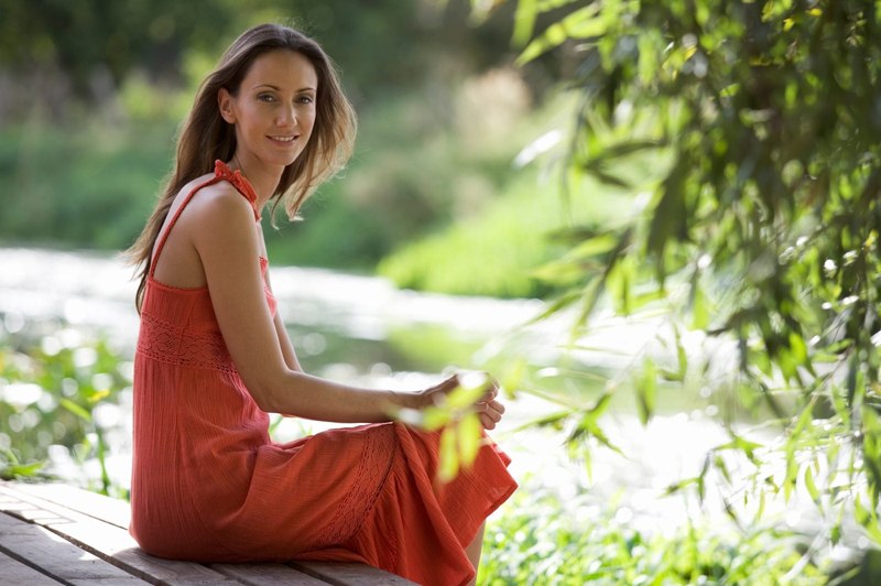 žena priroda