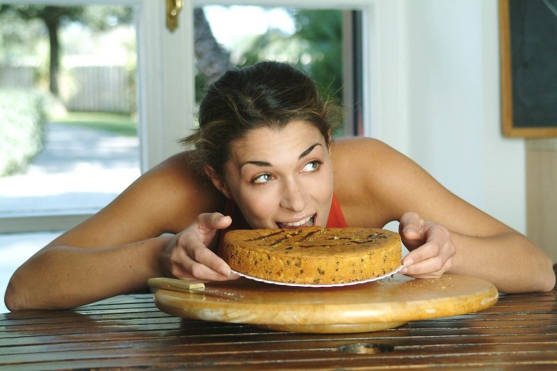 žena hrana