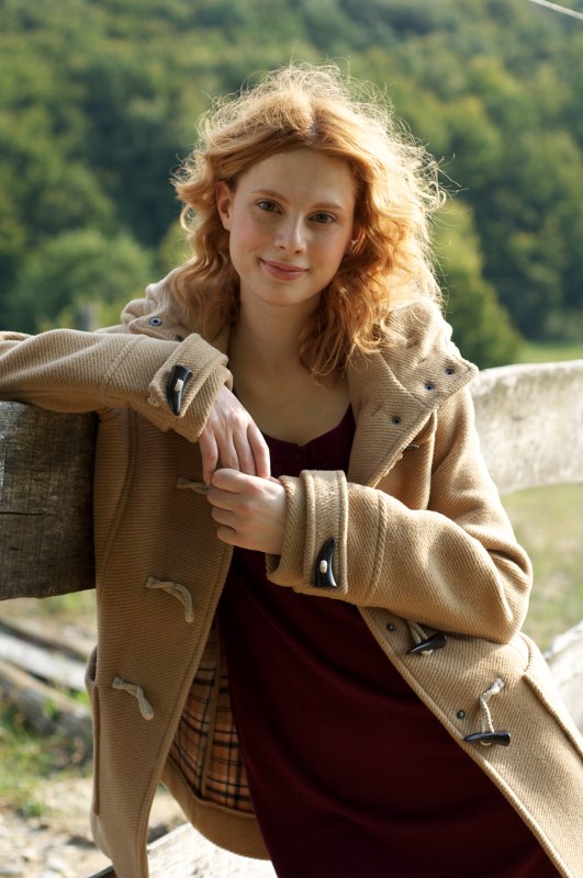 žena jesen