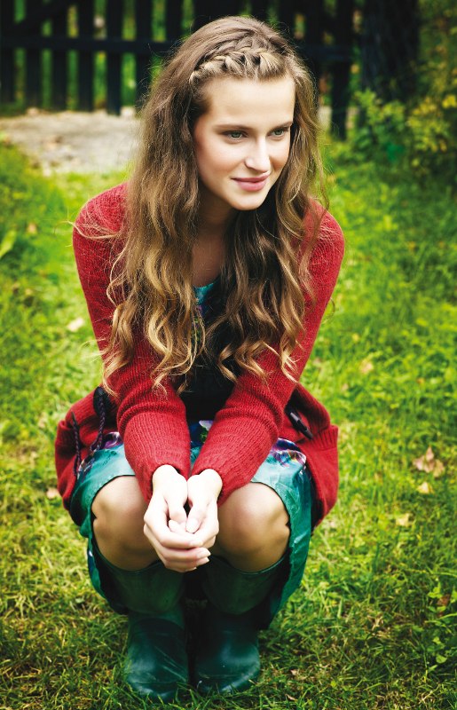 žena jesen