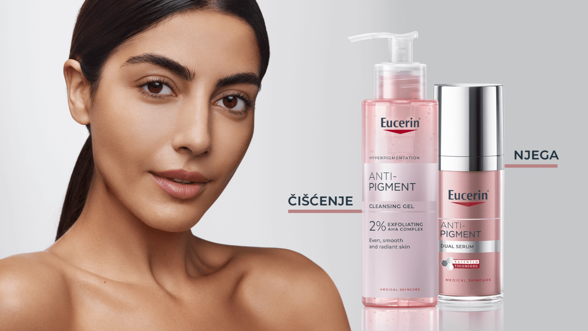 Prvi izbor protiv hiperpigmentacije: Eucerin Anti-Pigment linija sadrži patentirani sastojak thiamidol