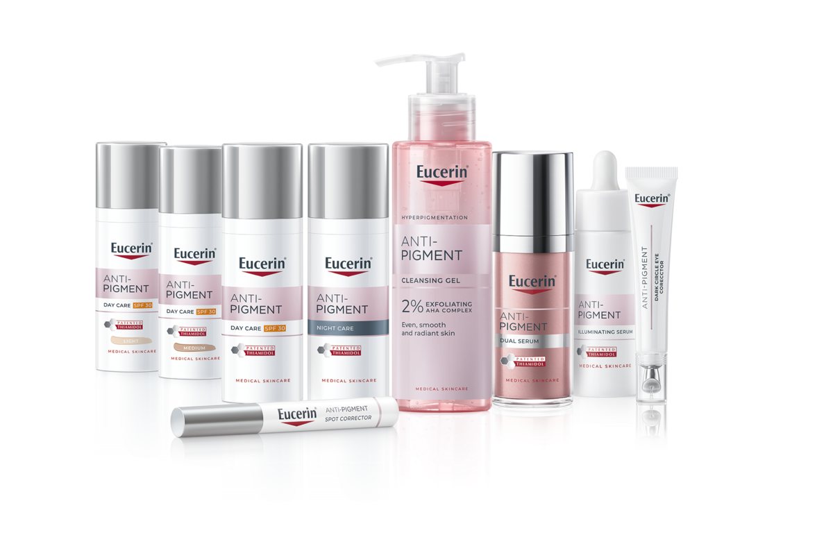 Prvi izbor protiv hiperpigmentacije: Eucerin Anti-Pigment linija sadrži patentirani sastojak thiamidol 