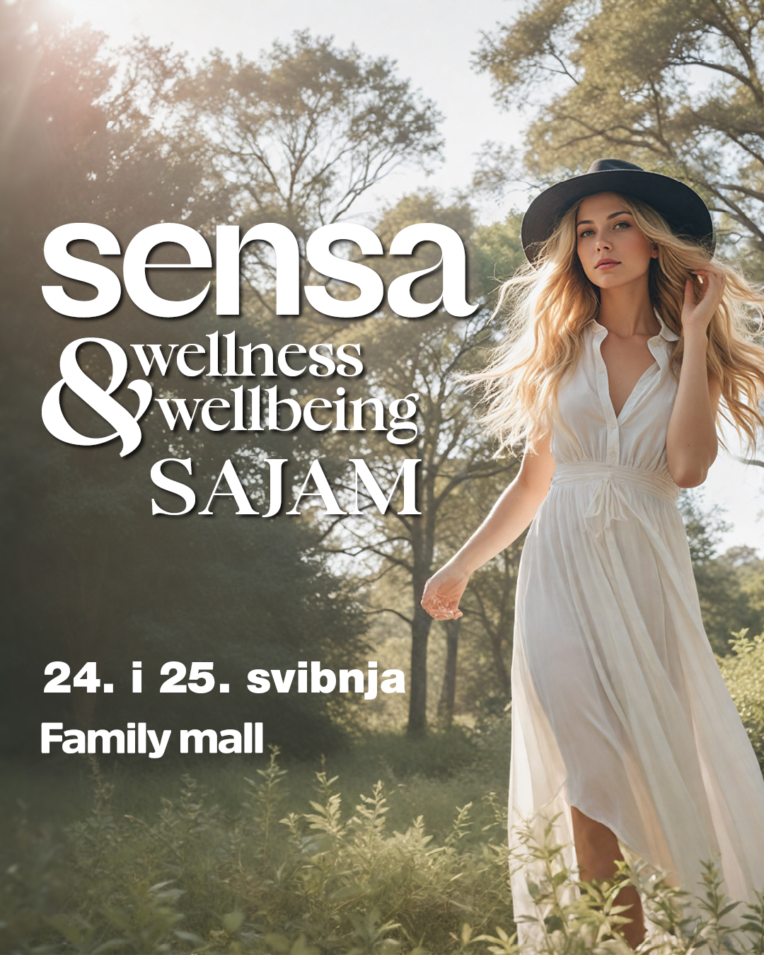 Sensa wellness & wellbeing sajam u Family mallu 24 i 25 svibnja