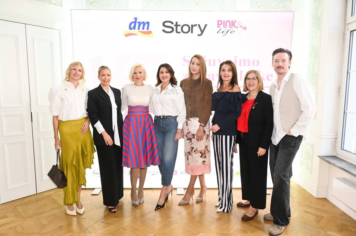 Udruga PINK life, Story i dm drogerie markt predstavili 8 izdanje projekta Pink Ribbon