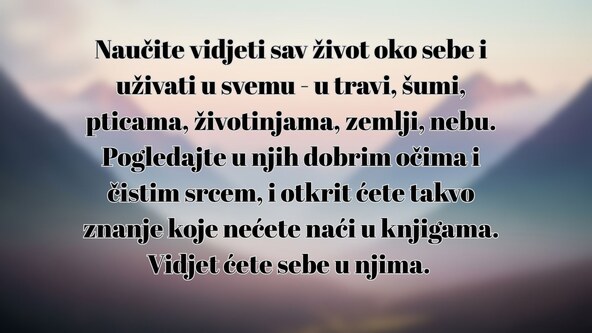 Savjeti za sreću i dugovječnost