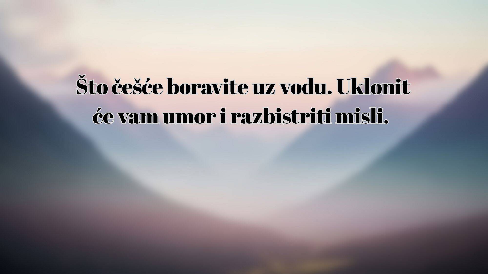 Savjeti za sreću i dugovječnost