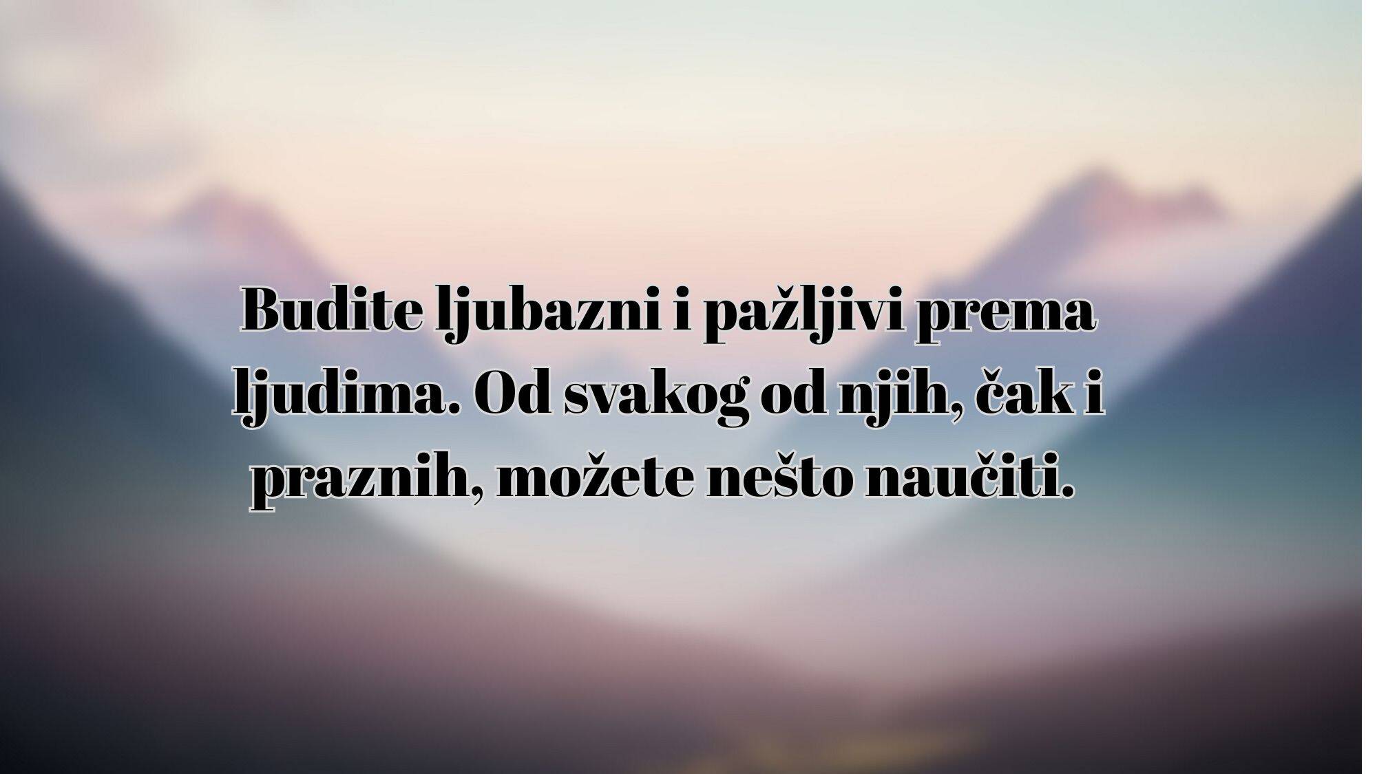 Savjeti za sreću i dugovječnost