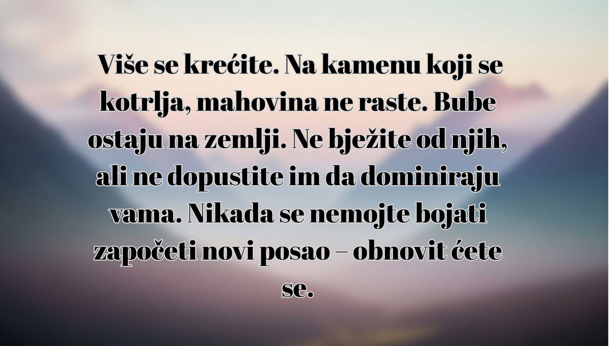 Savjeti za sreću i dugovječnost