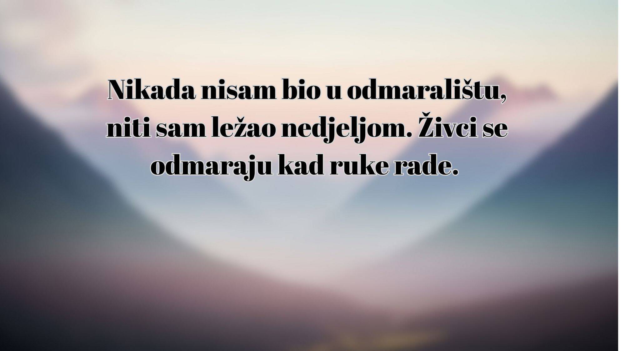 Savjeti za sreću i dugovječnost