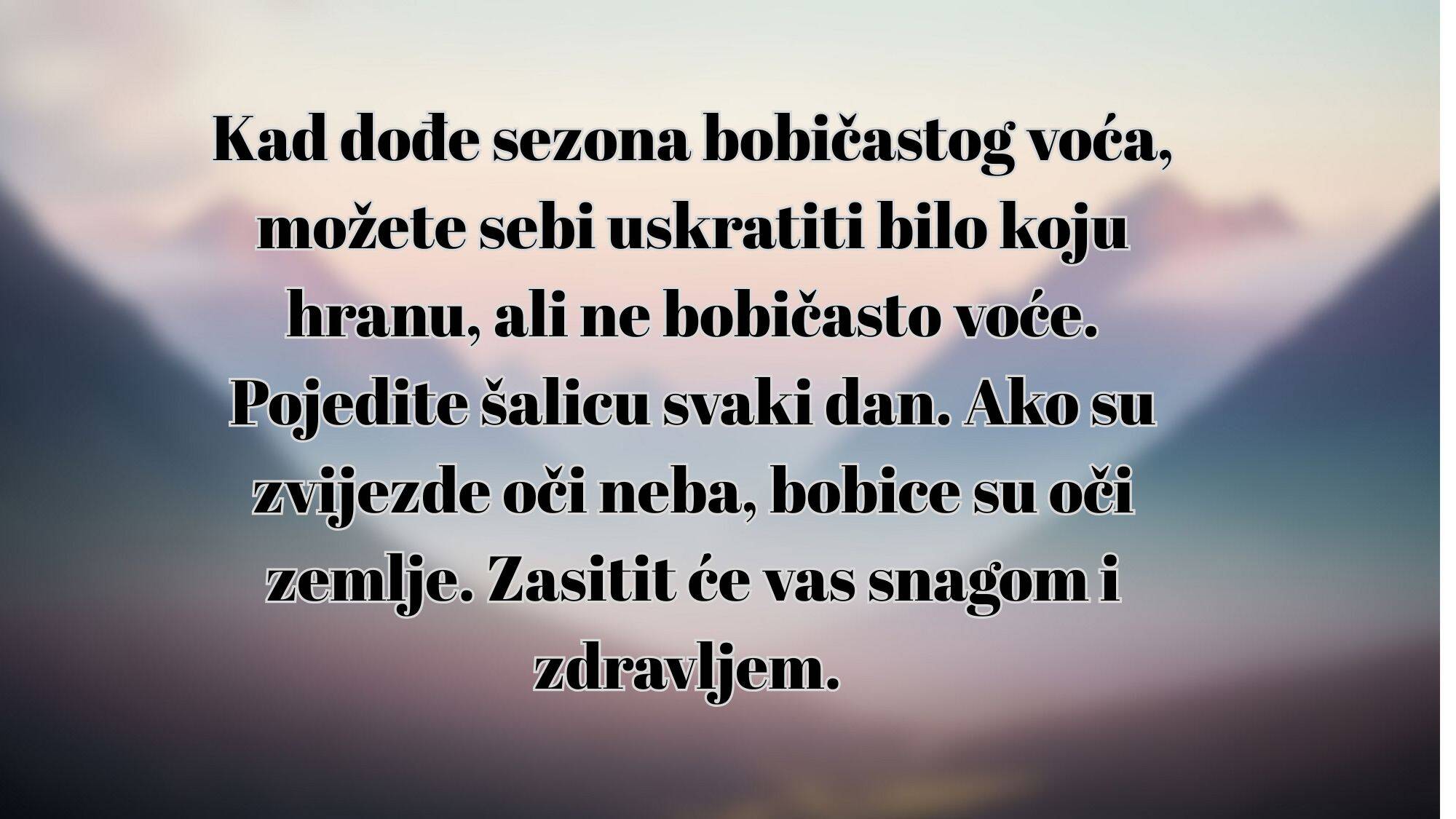 Savjeti za sreću i dugovječnost