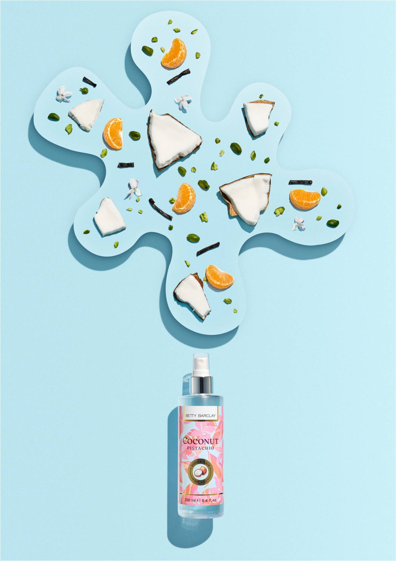 Otkrijte slatko voćni zagrljaj ljeta s mirisom Betty Barclay Coconut Pistachio