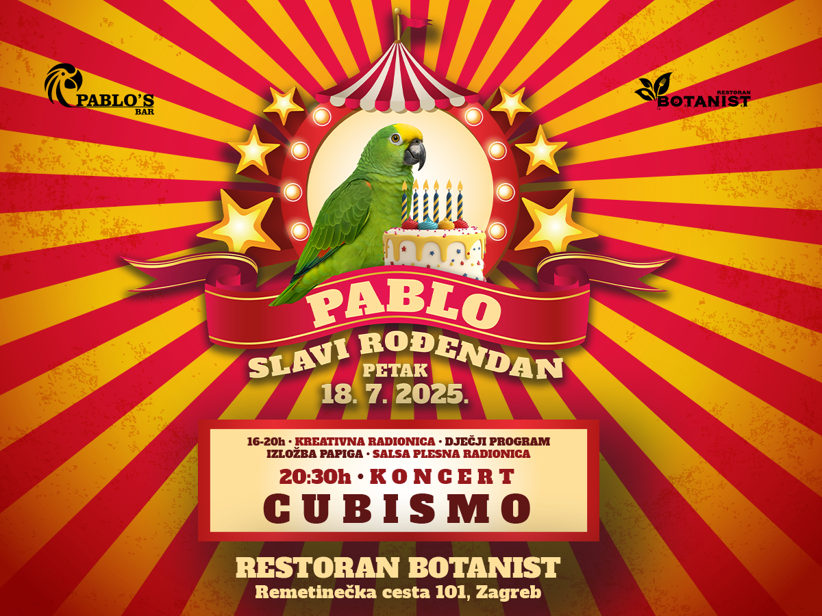 Besplatan koncert Cubisma u Zagrebu