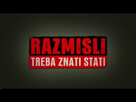 Edukativni film 'Razmisli – Treba znati stati'
