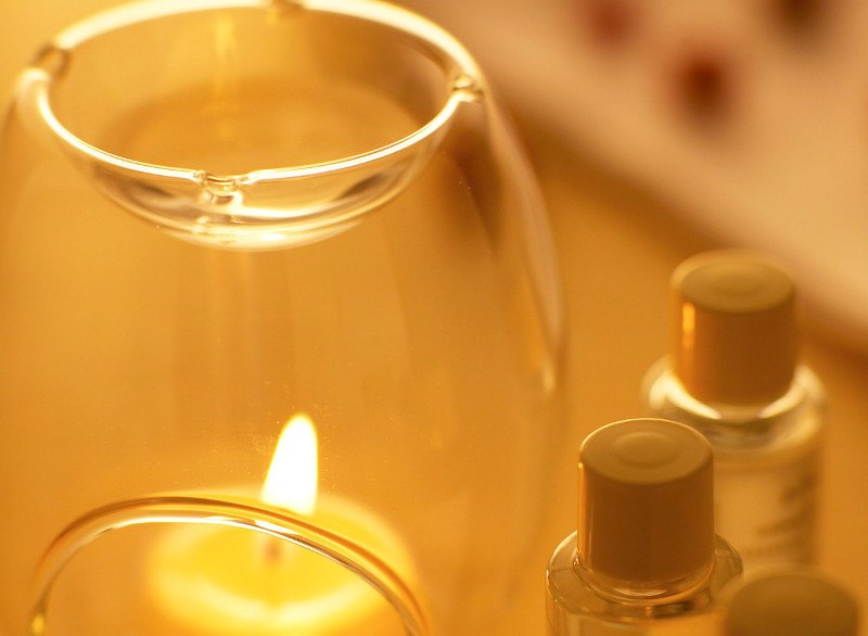 aroma lampa, svijeća