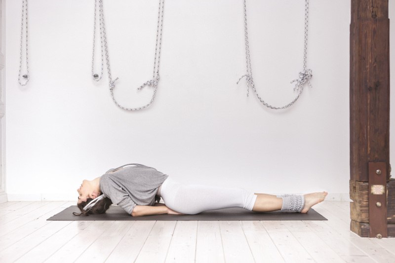 žena, vježba, joga