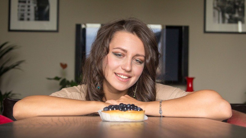 žena hrana