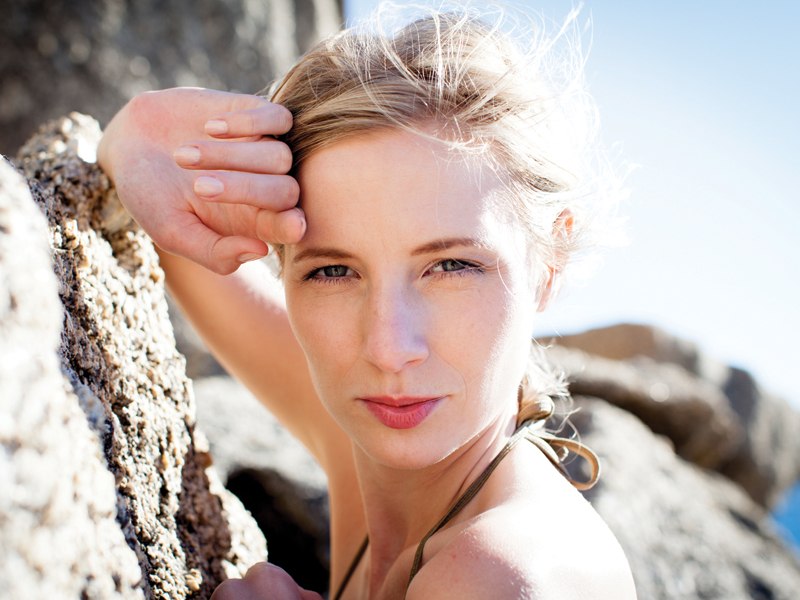 žena ljeto