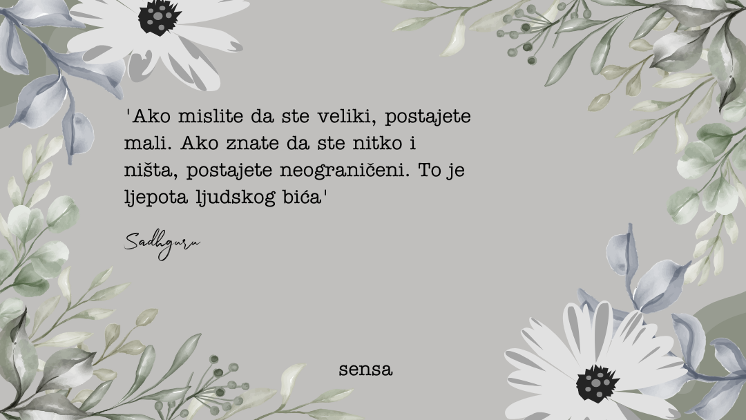 Sadhguru najljepši citati