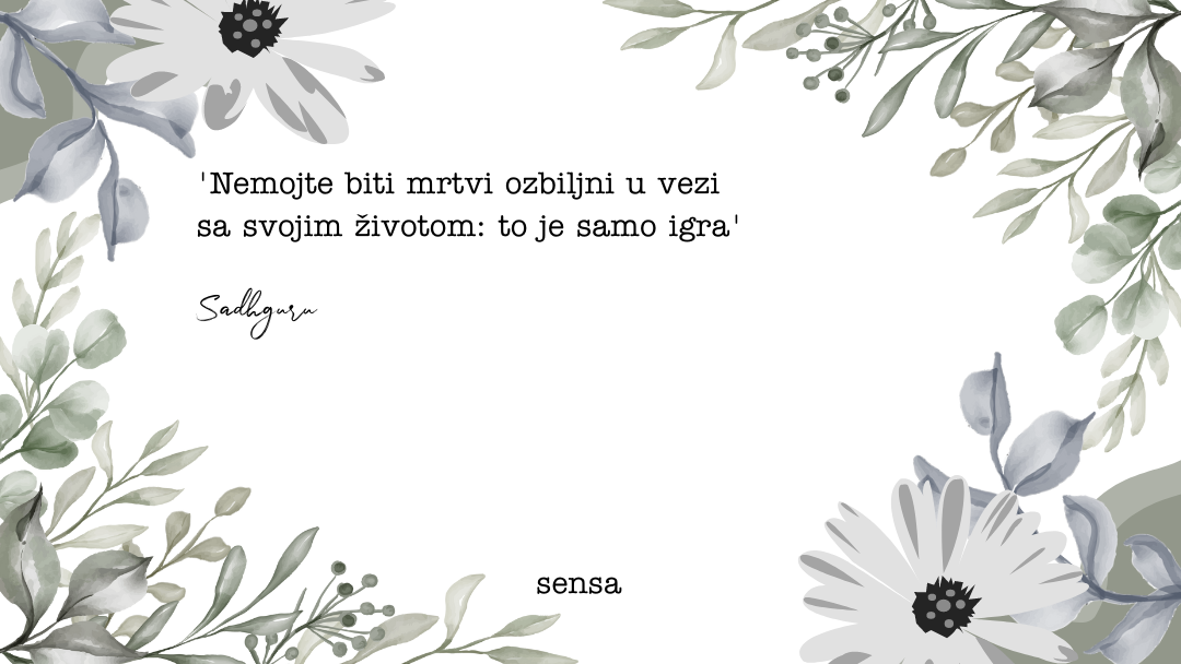 Sadhguru najljepši citati