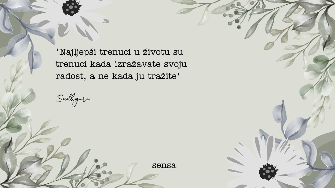 Sadhguru najljepši citati