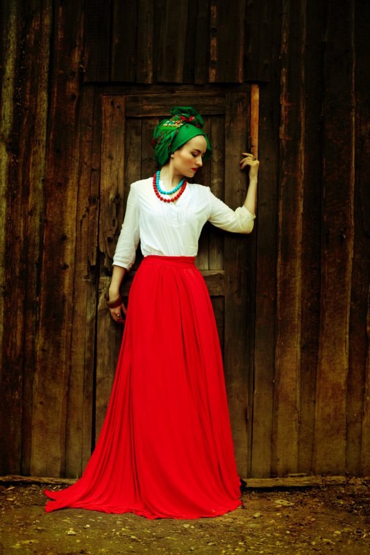 žena moda