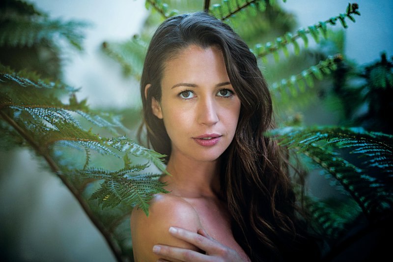 žena biljke