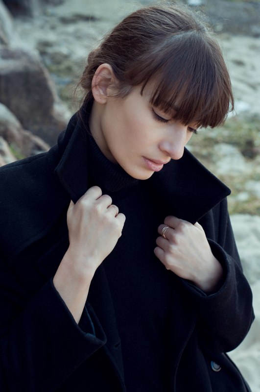 žena zima