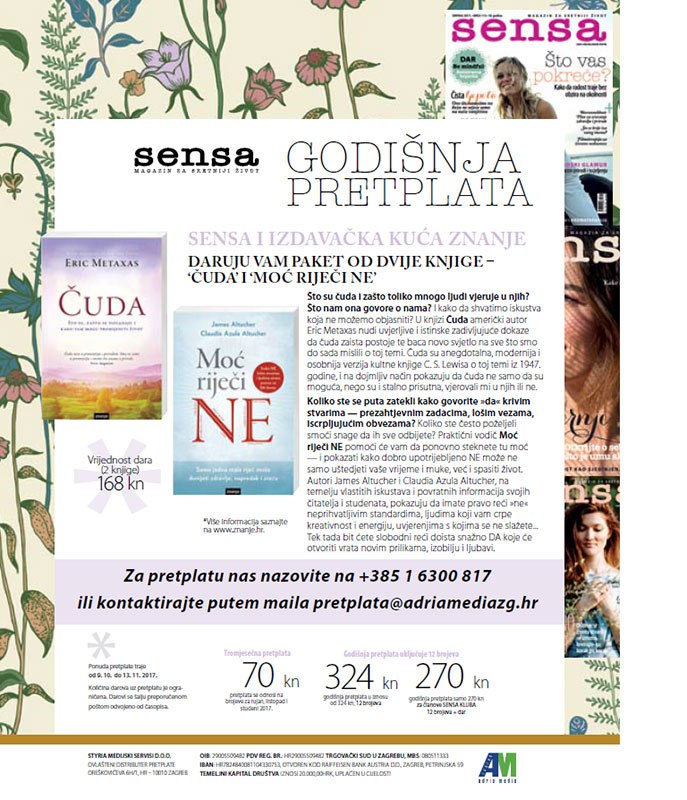 sensa pretplata