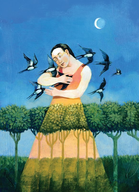 kako voditi sebe i druge, ilustracija, ptice