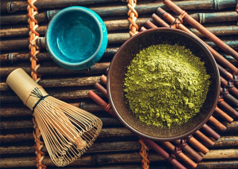 matcha čaj