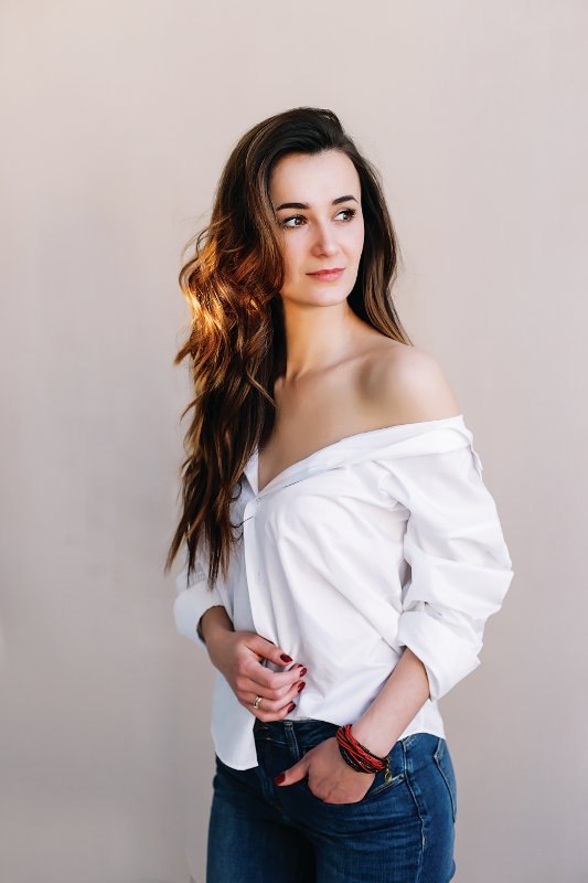 žena detoks kose