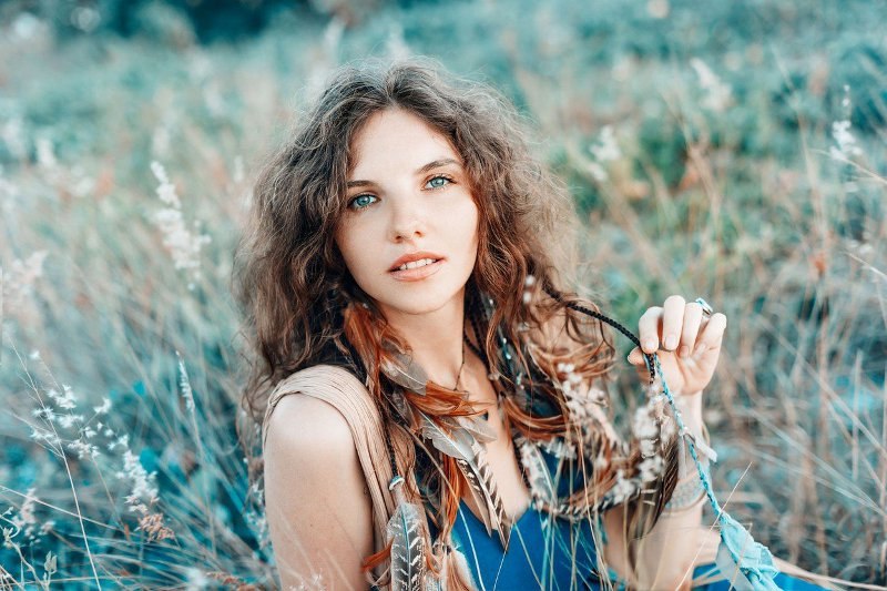 žena indijanka