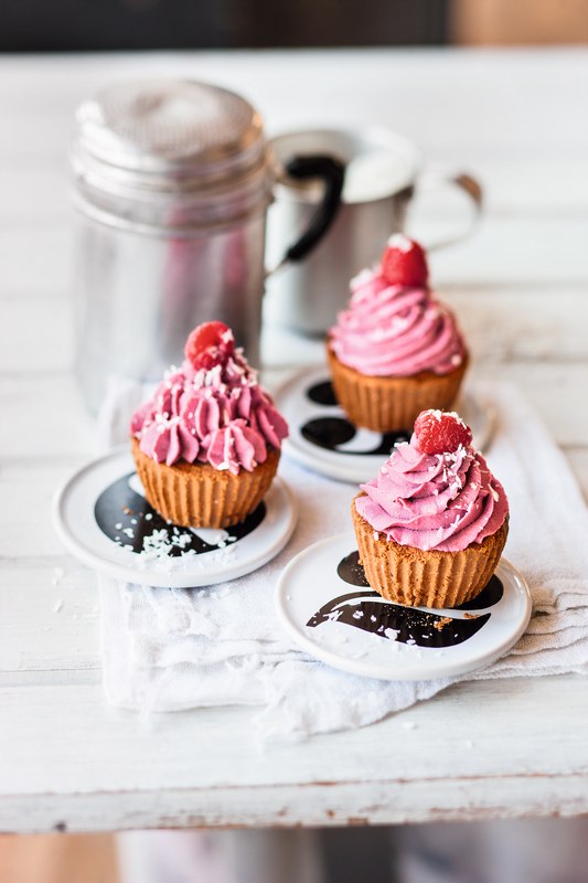 Cupcakes od malina i čokolade
