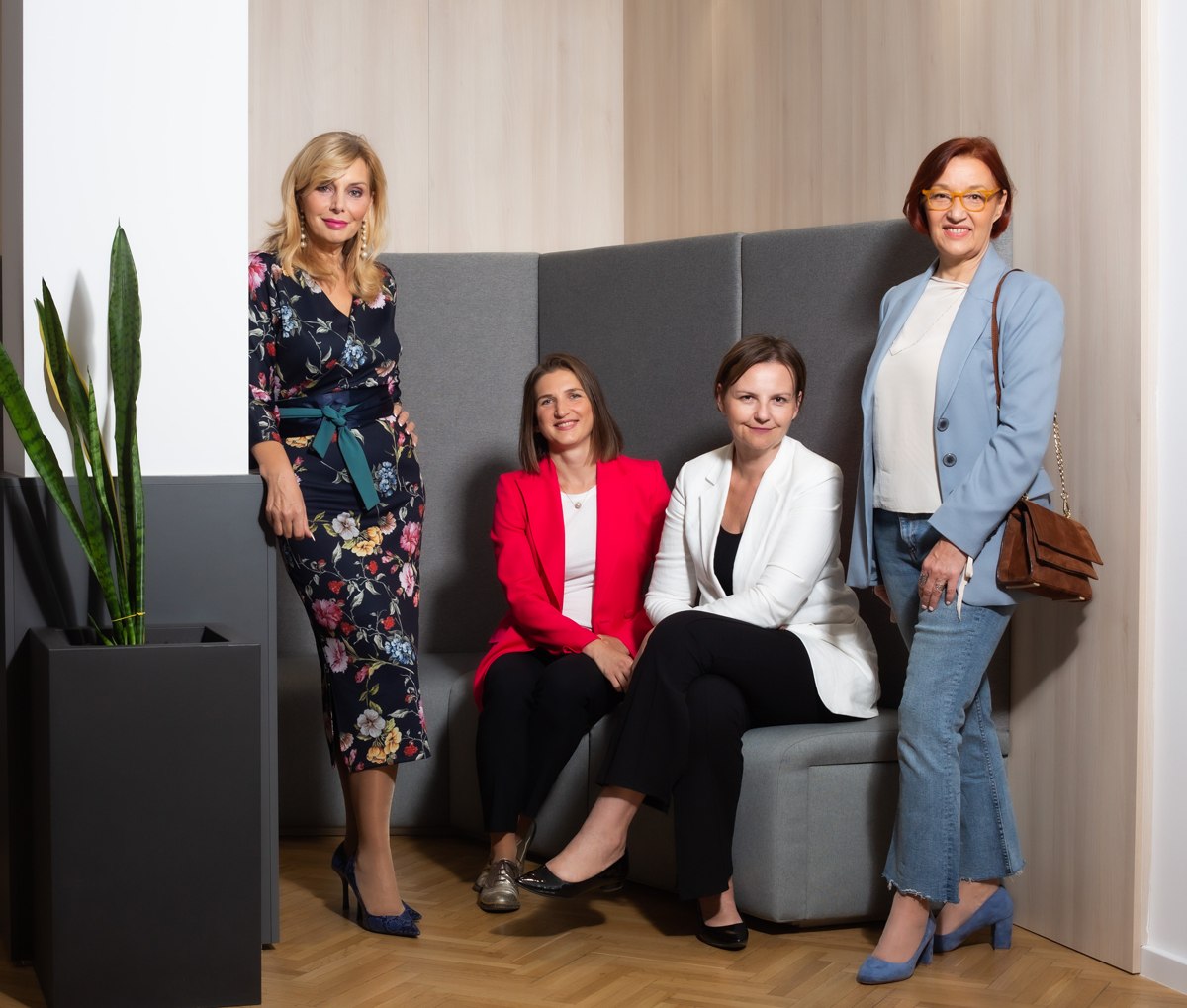 Tončica Čeljuska, Maja Obrovac Glišić, Kristina Ercegović i Senka Ljubić