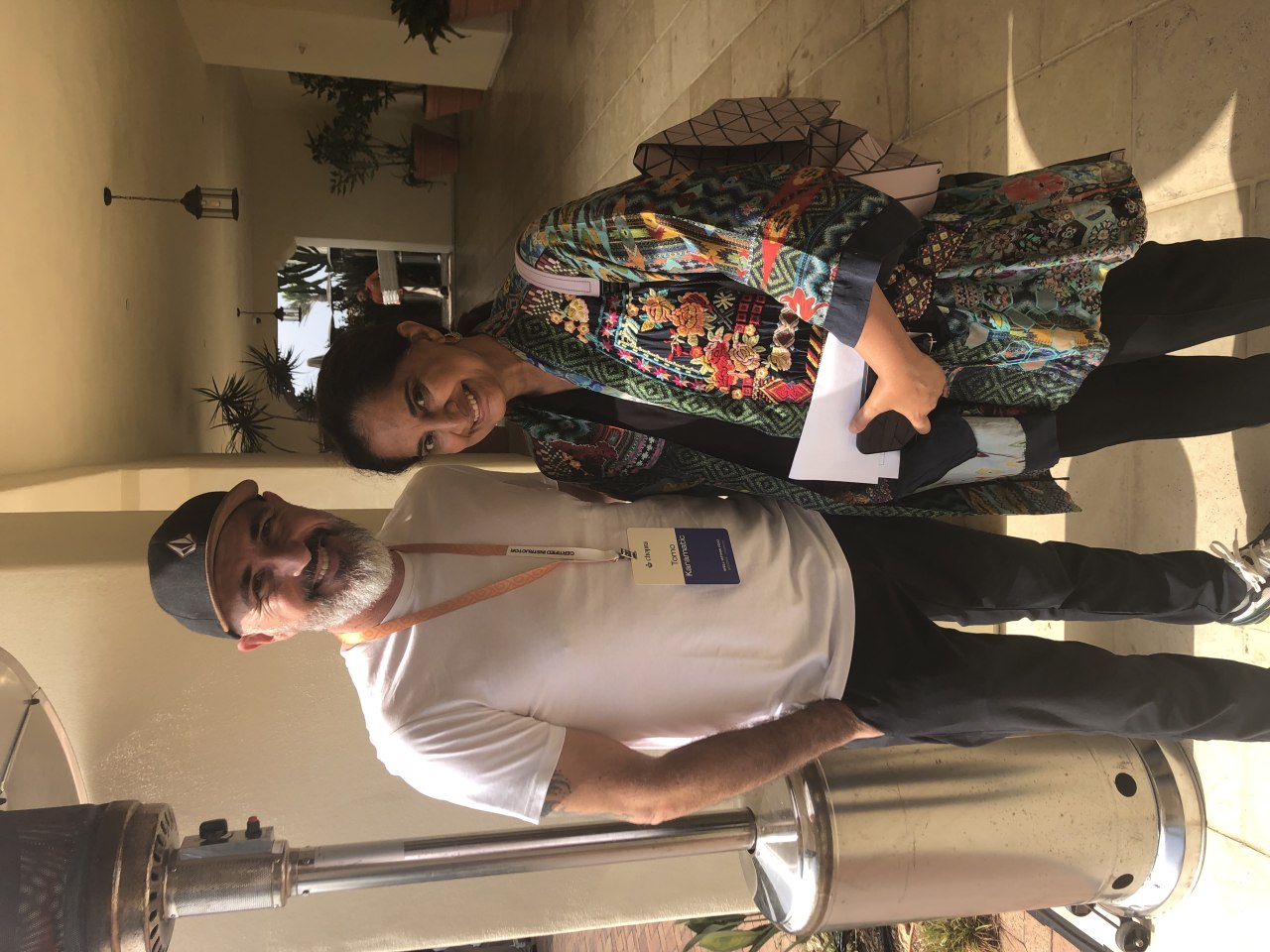 Tomislav Karamatić i Malika Chopra (CEO Chopra global i Deepakova kćerka)