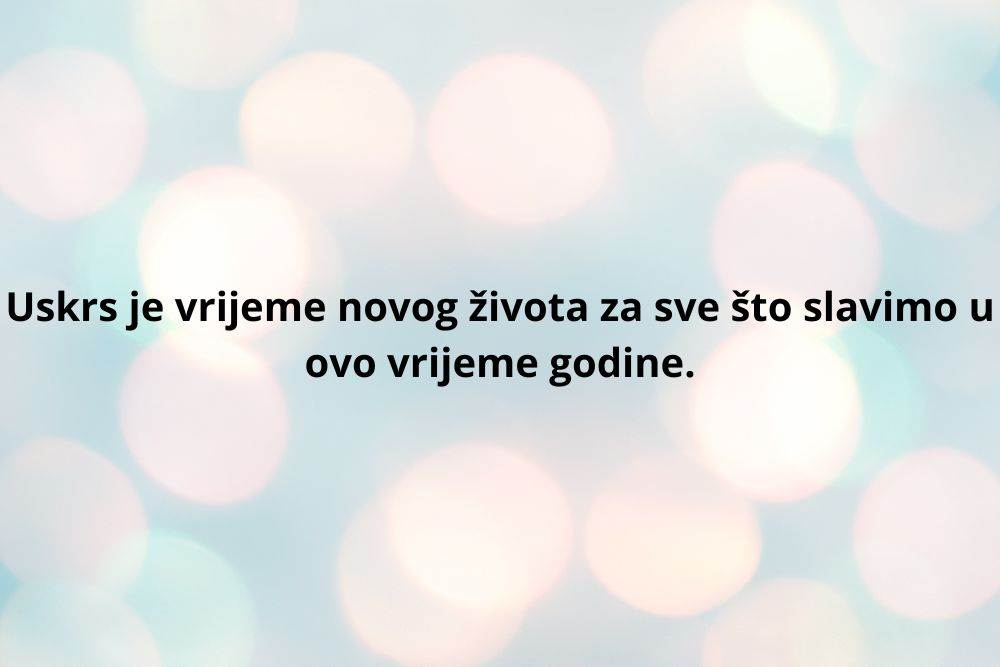 uskrsne poruke