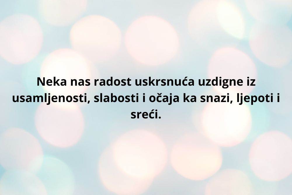 uskrsne poruke