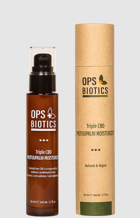 Triple CBD bioactive moisturizer