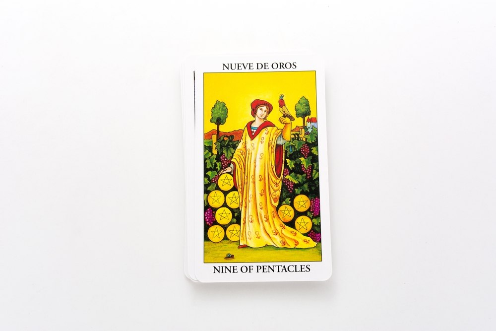 Tarot karta Devet pentakla