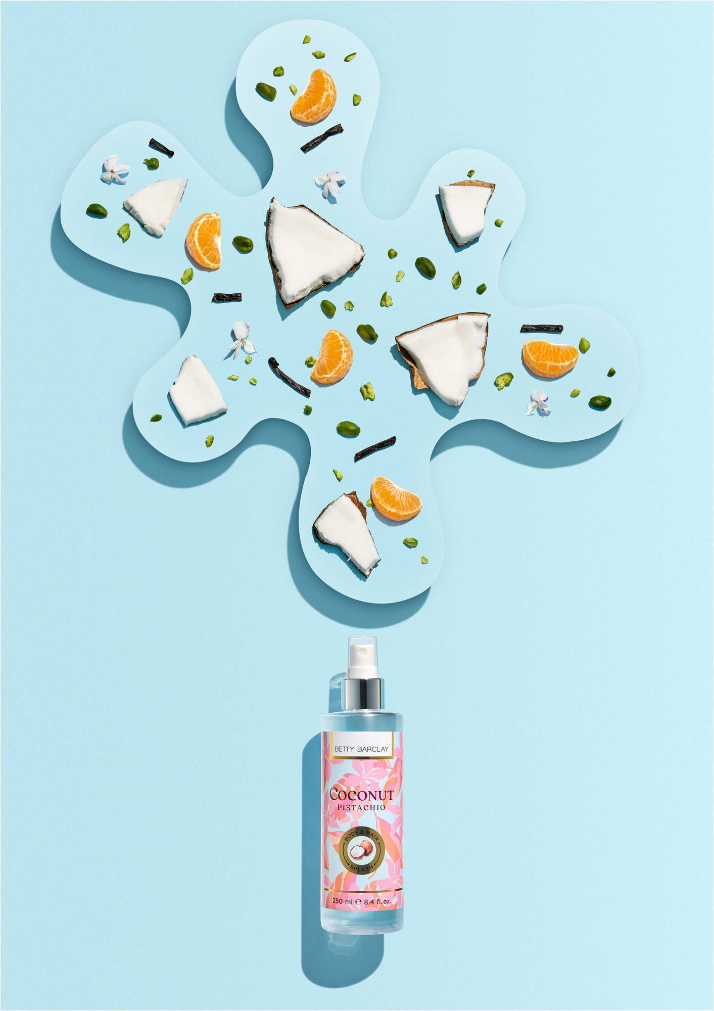 Otkrijte slatko voćni zagrljaj ljeta s mirisom Betty Barclay Coconut Pistachio