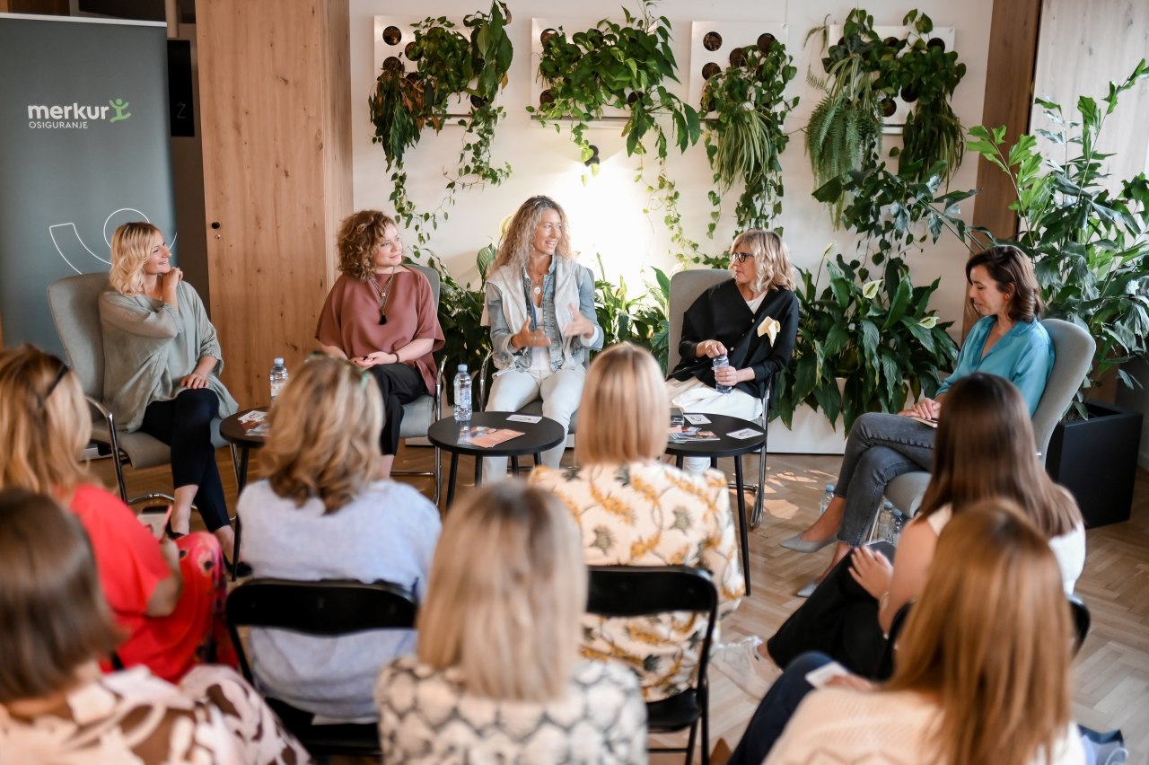 Sensa pop-up event Žene koje nas motiviraju u Merkur Lifestyle centru