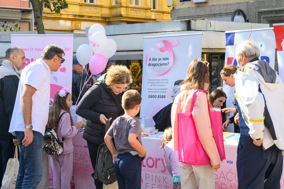 Zajedno prema ružičastijoj budućnosti: Održan još jedan Story Pink Fest uz nevjerojatan odaziv građana