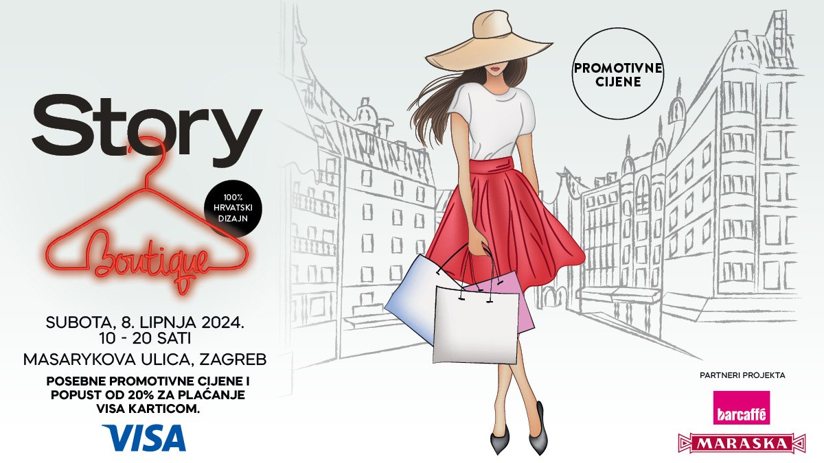 Story Boutique s domaćim dizajnerima stiže u Zagreb 8. lipnja!