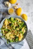 Salata s tikvicama i brokulom u preljevu od limuna