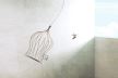 ptica, kavez, sloboda, ilustracija