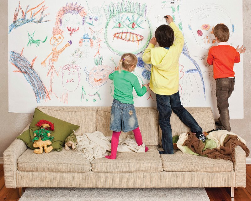 djeca, slikanje, crtanje