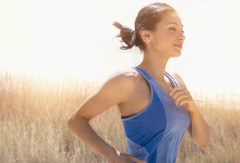 žena trči