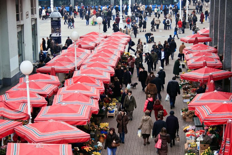 dolac, zagreb, tržnica